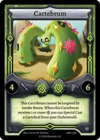Cactebrum - Moonrise - Elestrals card