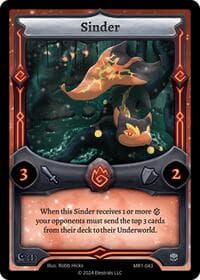 Sinder - Moonrise - Elestrals card