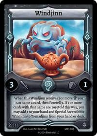 Windjinn - Moonrise - Elestrals card