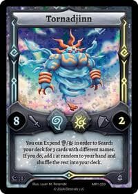 Tornadjinn - Moonrise - Elestrals card