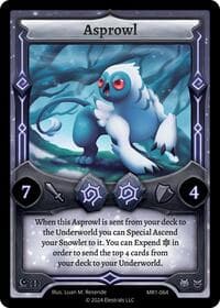 Asprowl - Moonrise - Elestrals card