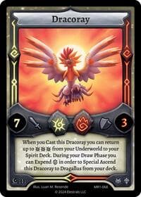 Dracoray - Moonrise - Elestrals card