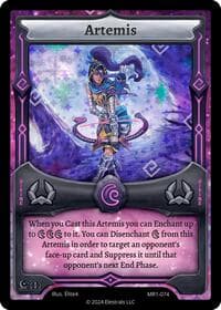 Artemis - Moonrise - Elestrals card