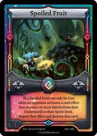 Spoiled Fruit - Moonrise - Elestrals card