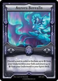 Aurora Borealis - Moonrise - Elestrals card