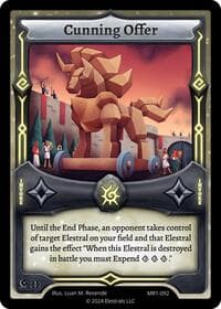 Cunning Offer - Moonrise - Elestrals card