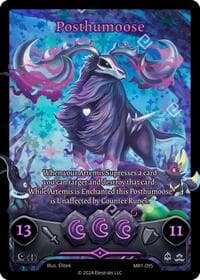 Posthumoose (Full Art) - Moonrise - Elestrals card