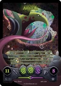 Antitan (Full Art) - Moonrise - Elestrals card