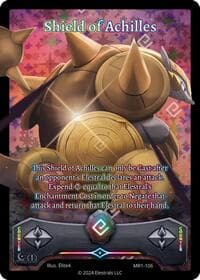 Shield of Achilles (Full Art) - Moonrise - Elestrals card
