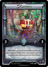 Carryon (Serialized) - Moonrise - Elestrals card