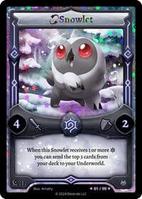 Snowlet (Serialized) - Moonrise - Elestrals card