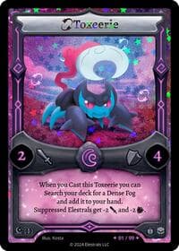 Toxeerie (Serialized) - Moonrise - Elestrals card
