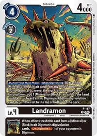 Landramon (Store Tournament 2025 Vol.1 Participation Pack) - Digimon Promotion Cards - Digimon Card Game card