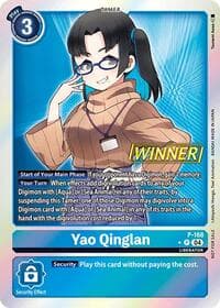 Yao Qinglan (Store Tournament 2025 Vol.1 Winner Pack) - Digimon Promotion Cards - Digimon Card Game card