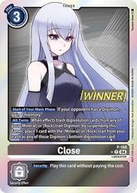 Close (Store Tournament 2025 Vol.1 Winner Pack) - Digimon Promotion Cards - Digimon Card Game card