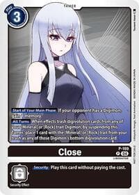 Close (Store Tournament 2025 Vol.1 Participation Pack) - Digimon Promotion Cards - Digimon Card Game card