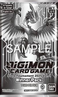 Store Tournament 2025 Vol.1 Winner Pack - Digimon Promotion Cards - Digimon Card Game card