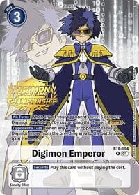 Digimon Emperor (Championship 2024 Gold Stamp Card Set) - New Awakening - Digimon Card Game card