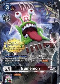 Numemon (Championship 2024 Tamers Pack) - Blast Ace - Digimon Card Game card