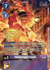 Helloogarmon (Championship 2024 Tamers Pack) - Blast Ace - Digimon Card Game card