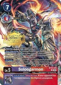 Soloogarmon (Championship 2024 Tamers Pack) - Beginning Observer - Digimon Card Game card