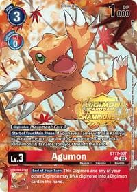 Agumon (Championship 2024 Tamers Pack) - Secret Crisis - Digimon Card Game card