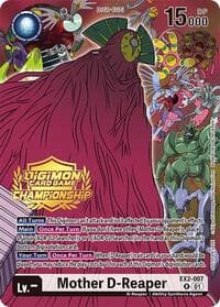 Mother D-Reaper (Championship 2024 Tamers Pack) - Digital Hazard - Digimon Card Game card