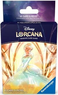 Disney Lorcana Card Sleeves - Cinderella - Ballroom Sensation (65-Pack) - Ravensburger Card Sleeves - Card Sleeves card