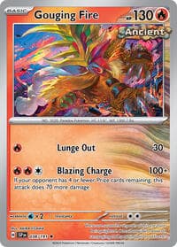 Gouging Fire - Deck Exclusives - Pokemon card