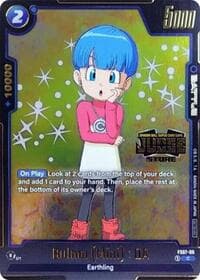 Bulma (Mini) : DA (Judge Pack (Store Judge) 03) - Tournament and Championship Promos - Dragon Ball Super: Fusion World card