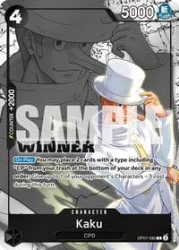 Kaku (Winner Pack 2025 Vol. 1) - One Piece Promotion Cards - One Piece Card Game card