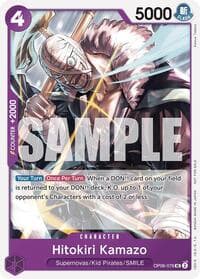 Hitokiri Kamazo (Tournament Pack 2025 Vol. 1) - One Piece Promotion Cards - One Piece Card Game card