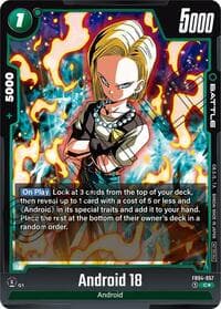 Android 18 (Tournament Pack 05) - Tournament and Championship Promos - Dragon Ball Super: Fusion World card