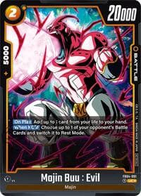 Majin Buu : Evil - FB04-091 (Tournament Pack 05) - Tournament and Championship Promos - Dragon Ball Super: Fusion World card