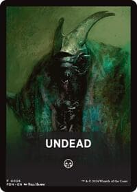 Undead Theme Card - Foundations - Magic: The Gathering card