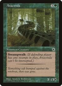 Anaconda (Flavor Text) - Portal - Magic: The Gathering card