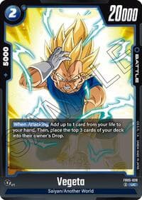 Vegeta - FB05-039 - New Adventure - Dragon Ball Super: Fusion World card