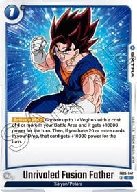 Unrivaled Fusion Father - New Adventure - Dragon Ball Super: Fusion World card