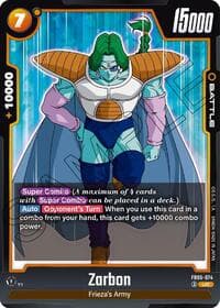 Zarbon - New Adventure - Dragon Ball Super: Fusion World card