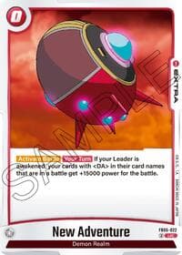 New Adventure - New Adventure - Dragon Ball Super: Fusion World card