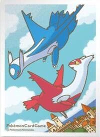 Pokemon TCG: Pokemon Center Japan Exclusive Card Sleeves Latias and Latios Ver.1 -  (64-Pack) - Pokemon International Card Sleeves - Card Sleeves card