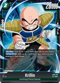 Krillin - New Adventure - Dragon Ball Super: Fusion World card