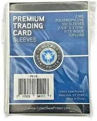 Premium Trading Card Sleeves - Collect Save Protect Card Sleeves - Card Sleeves card