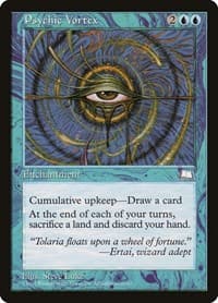 Psychic Vortex - Weatherlight - Magic: The Gathering card