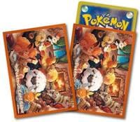 Pokemon TCG: Pokemon Center Japan Exclusive Card Sleeves Warm and Cozy -  (64-Pack) - Pokemon International Card Sleeves - Card Sleeves card