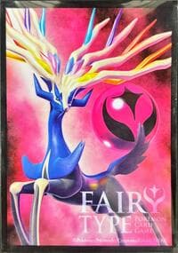 Pokemon TCG: Pokemon Center Japan Exclusive Card Sleeves Xerneas (Gym Challenge) -  (60-Pack) - Pokemon International Card Sleeves - Card Sleeves card