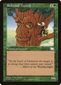 Redwood Treefolk - Weatherlight - Magic: The Gathering card