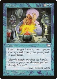 Relearn - Weatherlight - Magic: The Gathering card