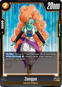 Zangya - New Adventure - Dragon Ball Super: Fusion World card