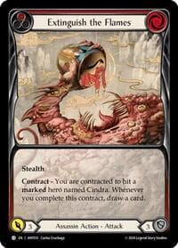 Extinguish the Flames - The Hunted - Flesh and Blood TCG card